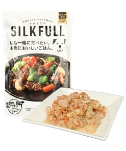 SILKFULL犬用ウェットフード ビーフ味 / 私も一緒に食べたい、本当においしいごはん。