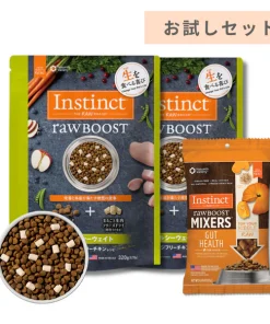 【お試し】犬用 低カロリーローフード入り総合栄養食とトリーツのセット